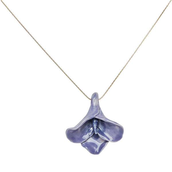 Lily Necklace Purple