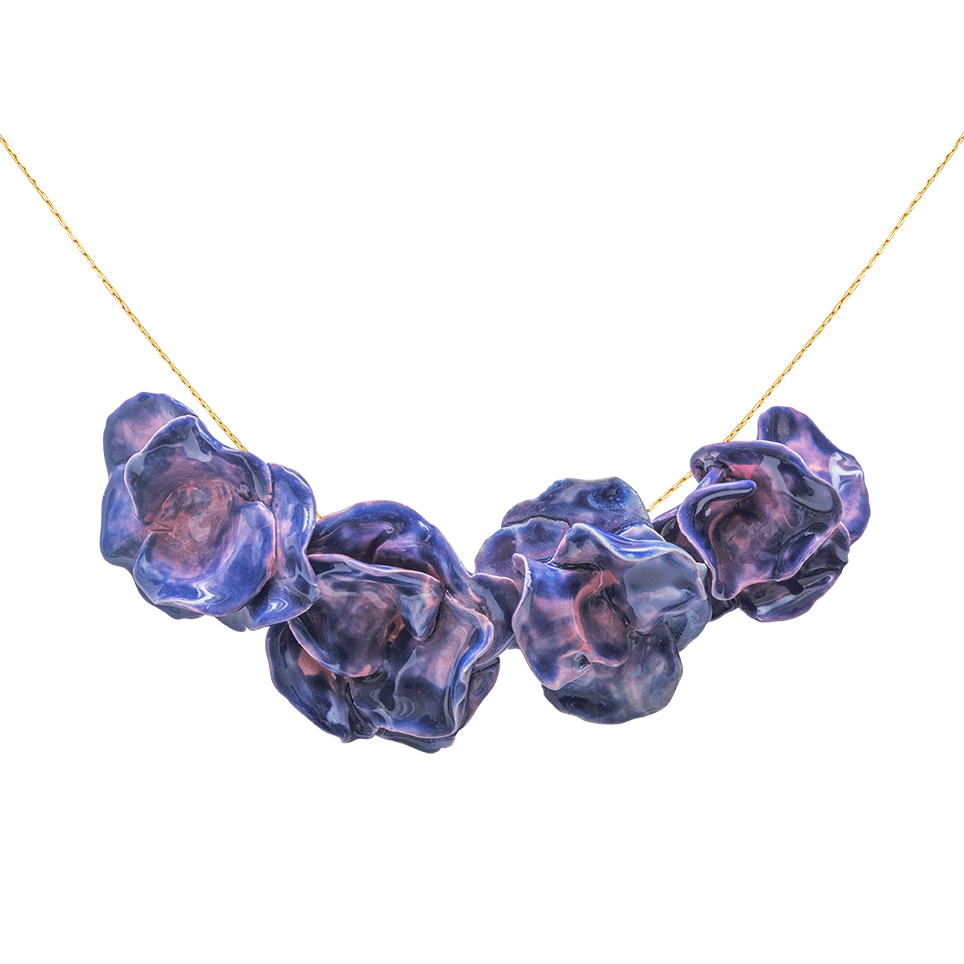 Petunias Necklace
