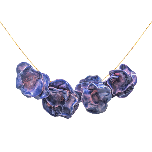 Petunias Necklace