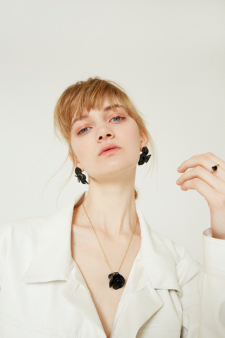 Flower earrings
